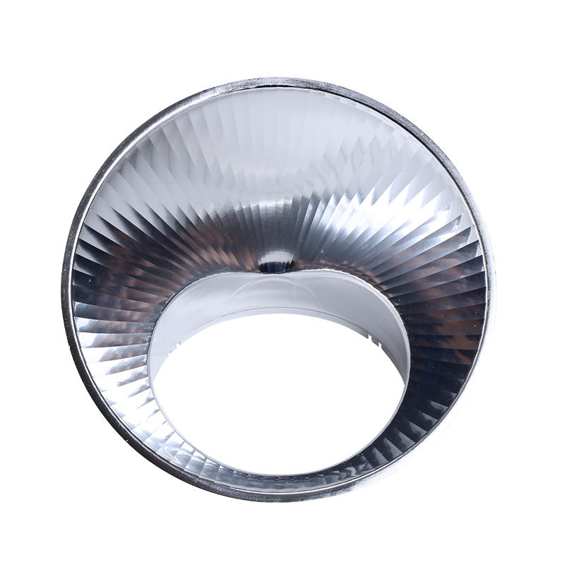 Aluminum Lampshade CNC Spinning Sbrushed polish Customized LED Housing YT-104