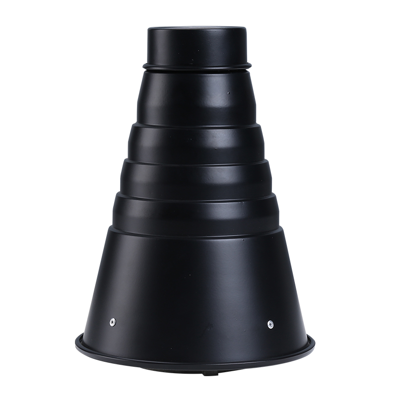 Aluminum Lampshade CNC Spinning anodising Customized LED Housing YT-105