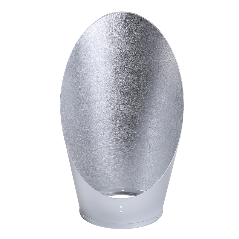 Aluminum Lampshade CNC Spinning painitng Customized LED Housing YT-106