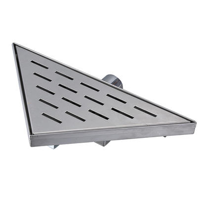 Linear Bath Room Stainless Steel Shower Drain Trench Drain triangular  horizontal/vertical XY-102