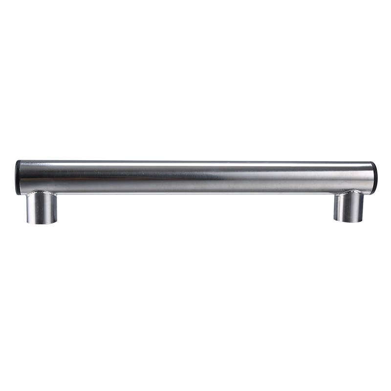 Stainless Steel Polished Glass Door Pull Handle Refreigerator single side short Door handle 445mm XY-110