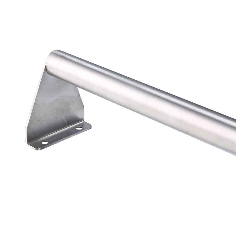 Stainless Steel  Glass Door Pull Handle Refreigerator triangle fixed matting Door handle 700mm XY-114