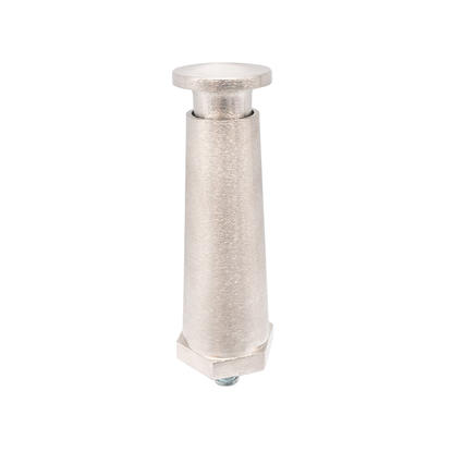 Kitchen Adjustable Leg Kitchen Part Table Equipment Nickel Plated Die Cast Appliance Leg Protruding Stud and Ajustable Hex Toe WJ-115 