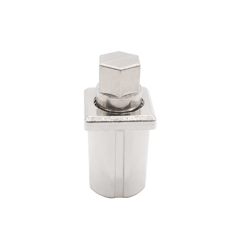 Kitchen Adjustable Leg Kitchen Part Table Equipment Zinc Sliver square Natural Finish Die Cast Food Insert WJ-118
