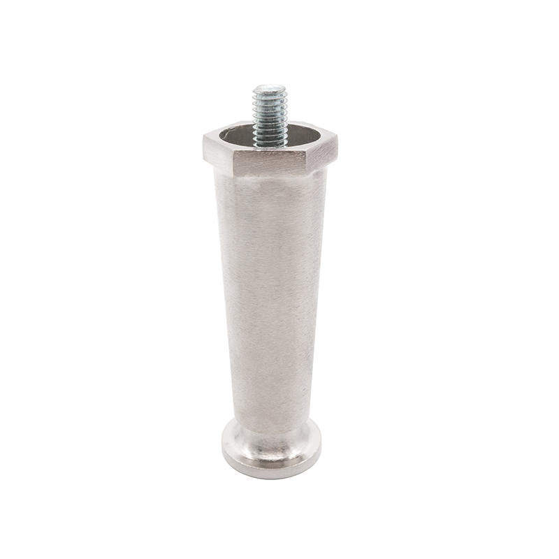 Kitchen Adjustable Leg Kitchen Part Table Equipment Nickel Plated Die Cast Appliance Leg Protruding Stud and Ajustable Hex Toe WJ-115 