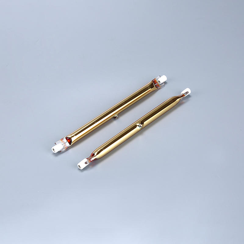 Tungsten quartz infrared ceramic golden straight heating tube RS-106