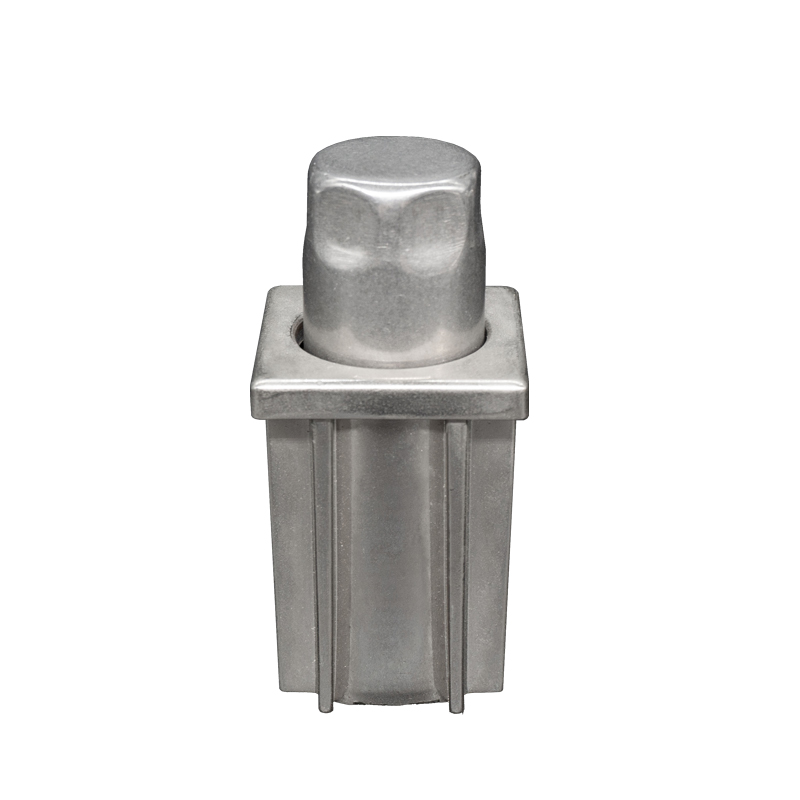 Kitchen Part Table Equipment Adjustable Leg Kitchen Adjustable Leg Square Natural Finish Zinc Die Cast Adjustable Hex Foot Insert L-Z-106