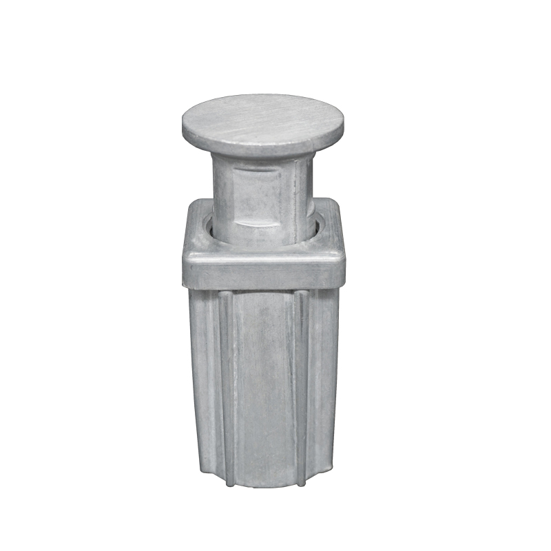 Kitchen Part Table Equipment Adjustable Leg Kitchen Adjustable Leg Square Nickel Plated Zinc Die Cast Adjustable Flanged Foot Insert L-Z-108 