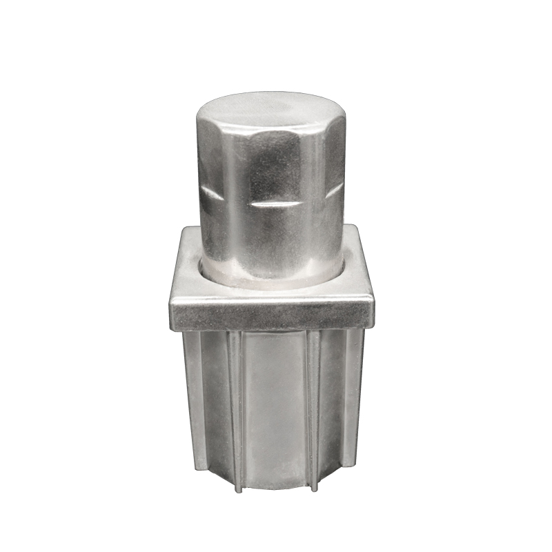 Kitchen Adjustable Leg Kitchen Part Table Equipment Adjustable Leg Square Natural Finish Zinc Die Cast Adjustable Hex Foot Insert L-Z-110